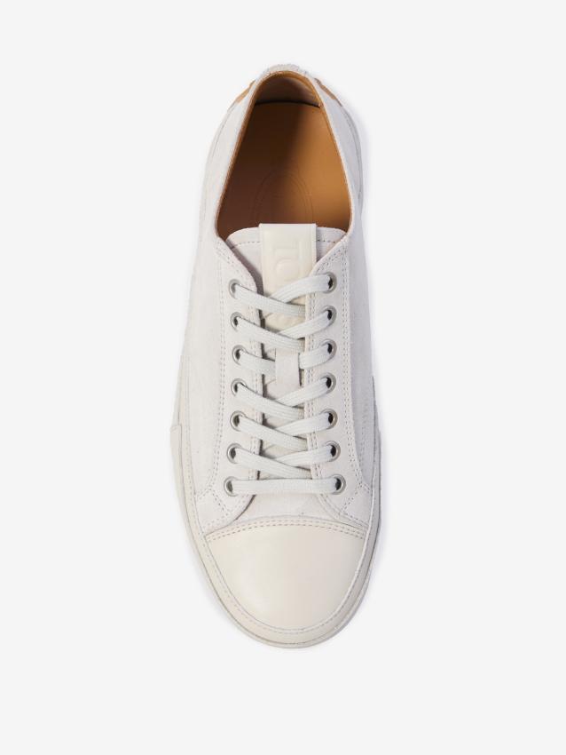 TOD'S - Suede leather sneakers