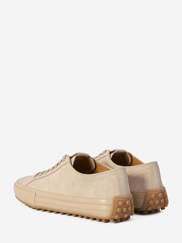 TOD'S - Suede leather sneakers