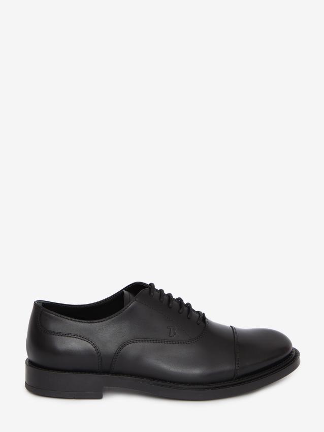 TOD'S - Lace-ups in black leather