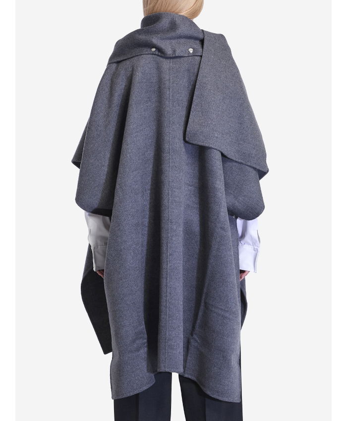 TOTEME - Grey Coat In Wool