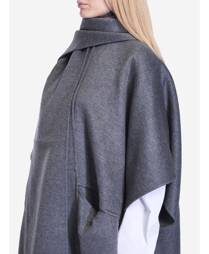 TOTEME - Grey Coat In Wool