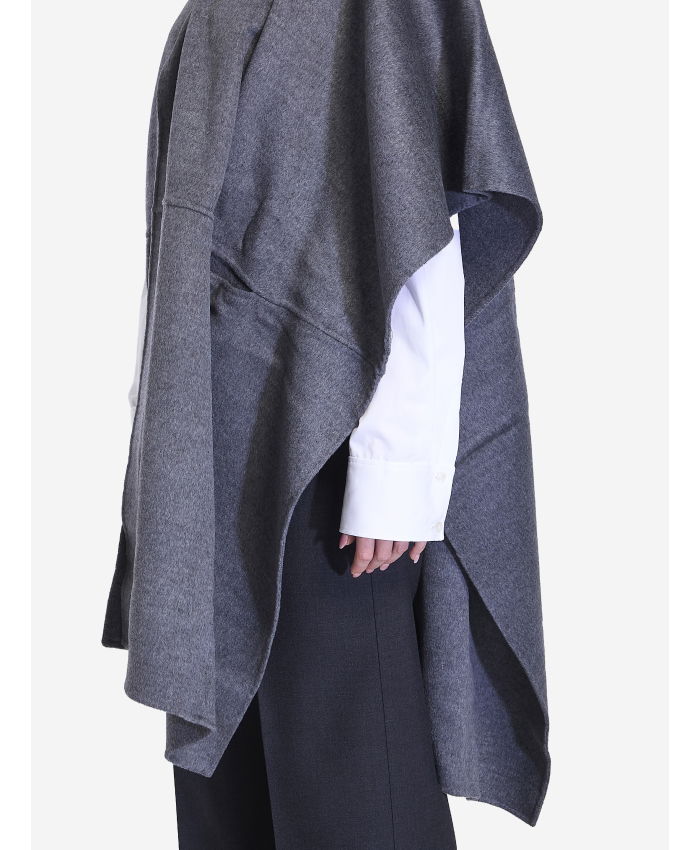 TOTEME - Grey Coat In Wool