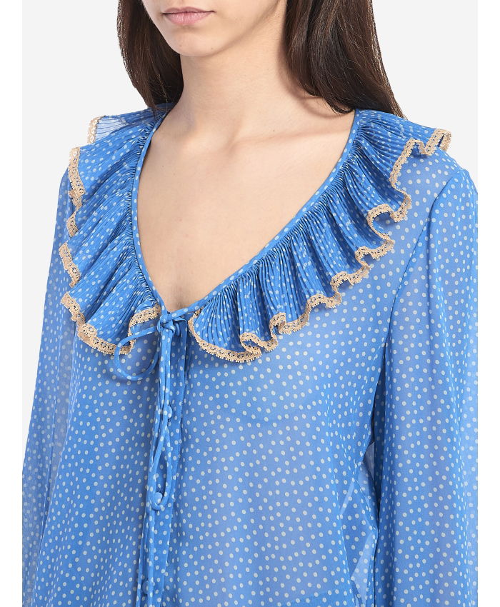 VALENTINO GARAVANI - Blouse with polka dots