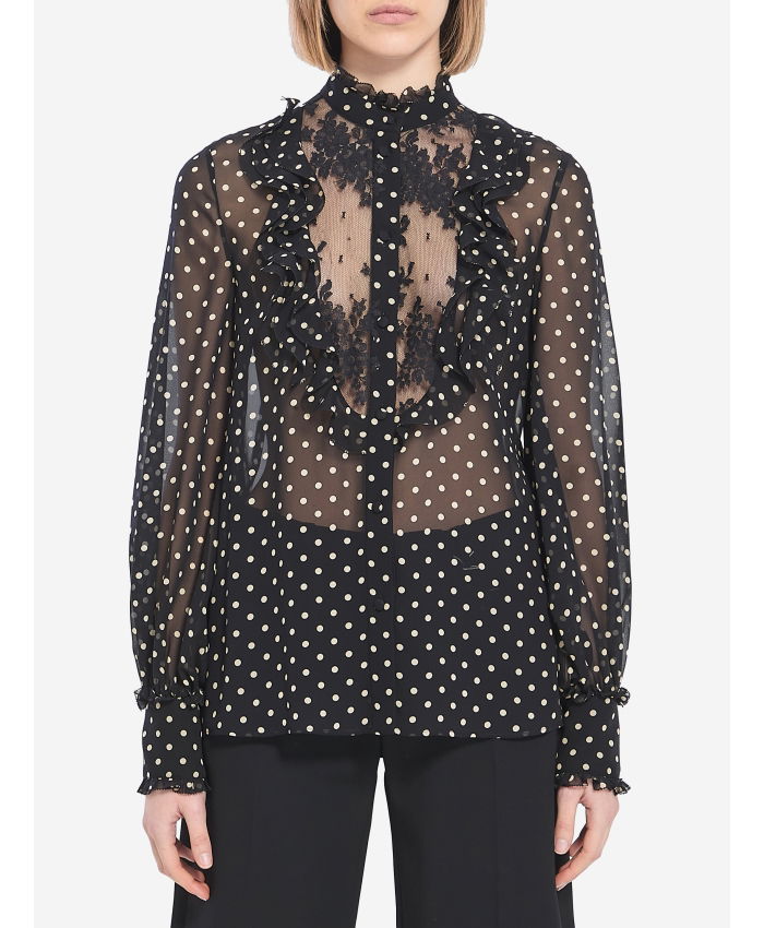 VALENTINO GARAVANI - Shirt with polka dots