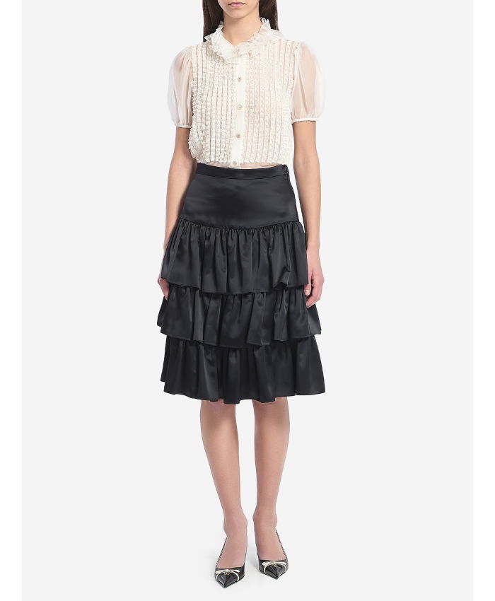 VALENTINO GARAVANI - Ruffled skirt