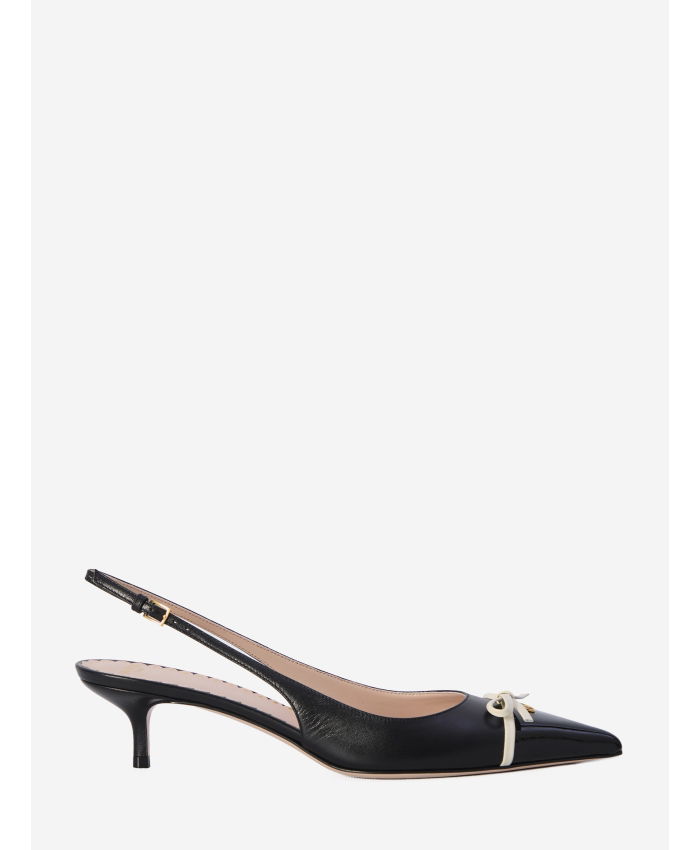 VALENTINO GARAVANI - Slingback pumps with VLogo Signature