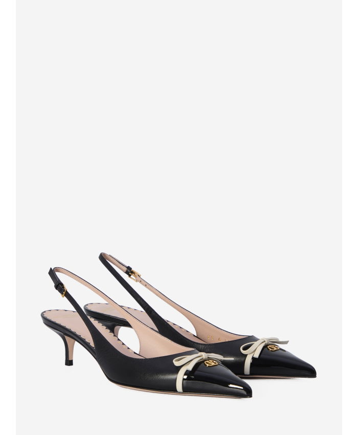 VALENTINO GARAVANI - Slingback pumps with VLogo Signature