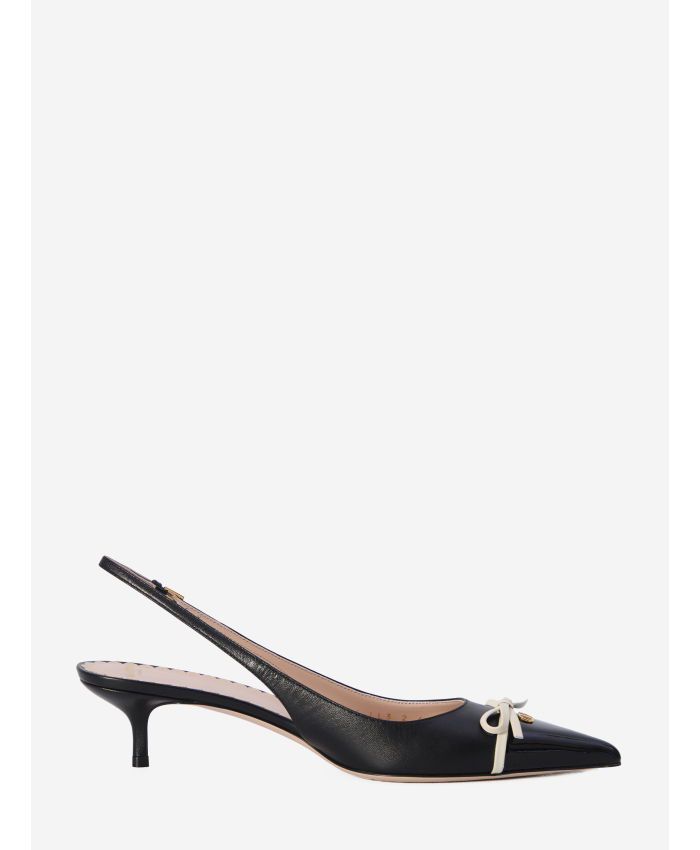 VALENTINO GARAVANI - Slingback pumps with VLogo Signature