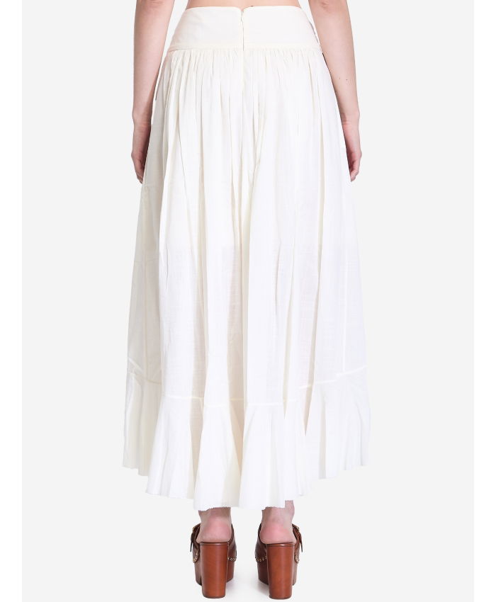 ZIMMERMANN - Ivory Maxi Skirt