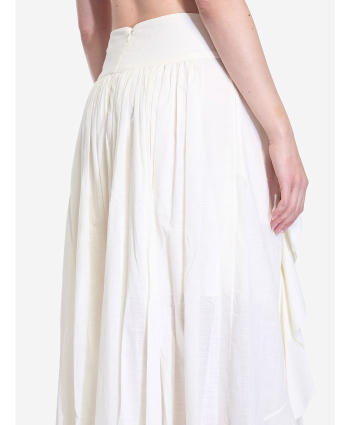 ZIMMERMANN - Ivory Maxi Skirt