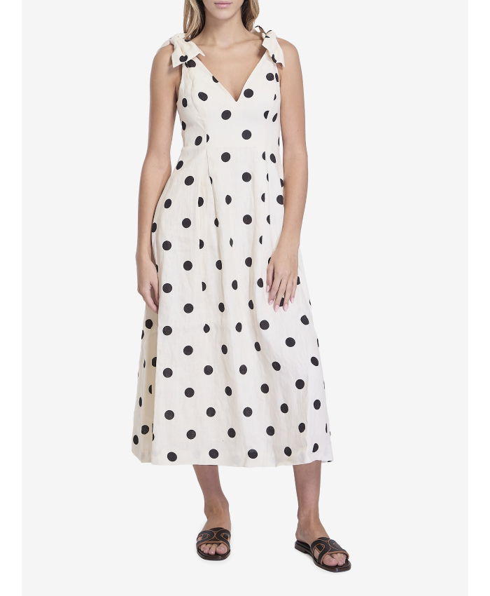 ZIMMERMANN - Crush V Neck midi dress