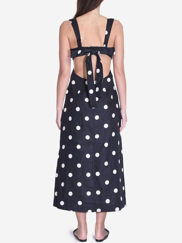 ZIMMERMANN - Polka dots midi Crush dress