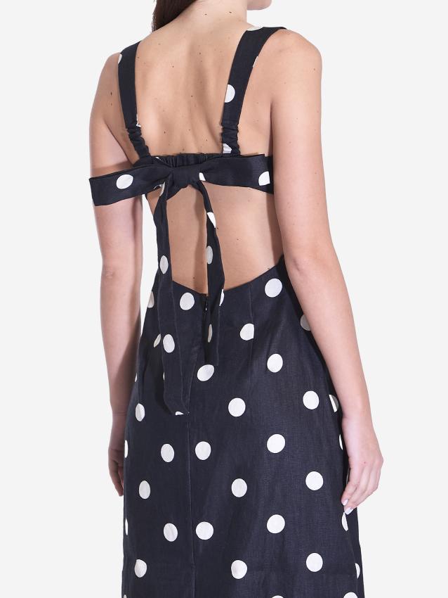 ZIMMERMANN - Abito midi Crush a pois