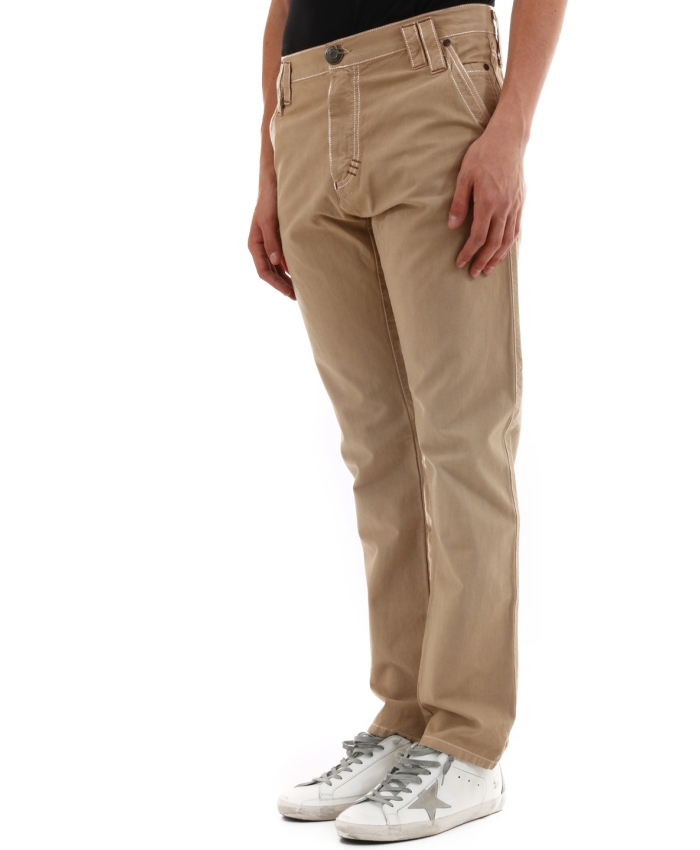 MEMINE - Pantaloni in cotone beige
