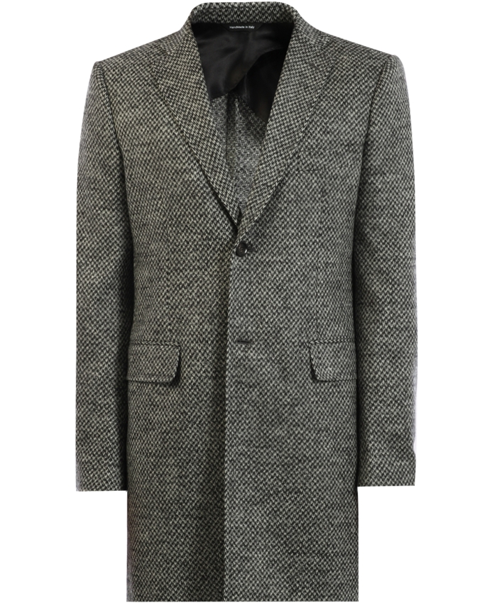 TONELLO - Gray Wool Coat