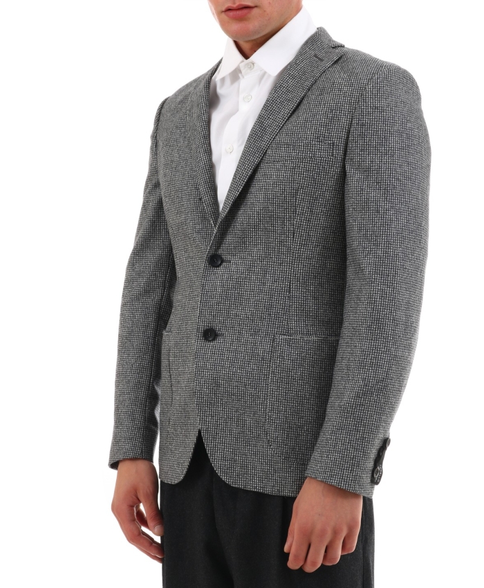 TONELLO - Gray Wool Jacket