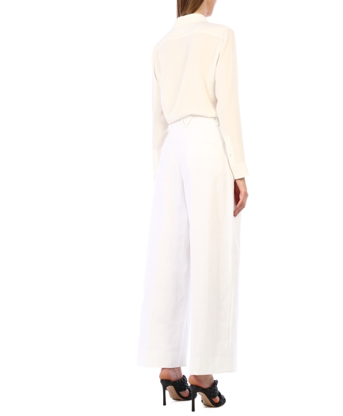 BOTTEGA VENETA - Nylon Trousers white