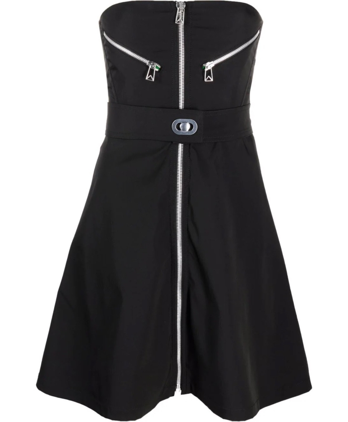 BOTTEGA VENETA - Black Tech Stretch Nylon dress