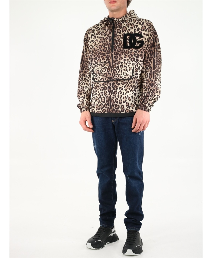 DOLCE&GABBANA - Leopard printed jacket