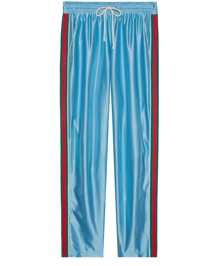GUCCI - Shiny jersey jogging trousers