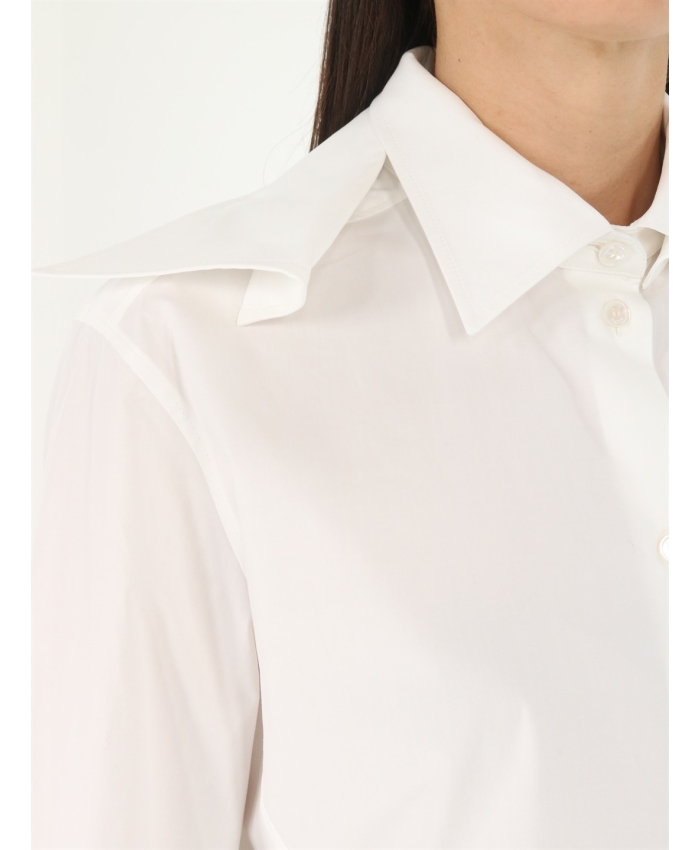 VALENTINO GARAVANI - Camicia Valentino bianca con doppio colletto