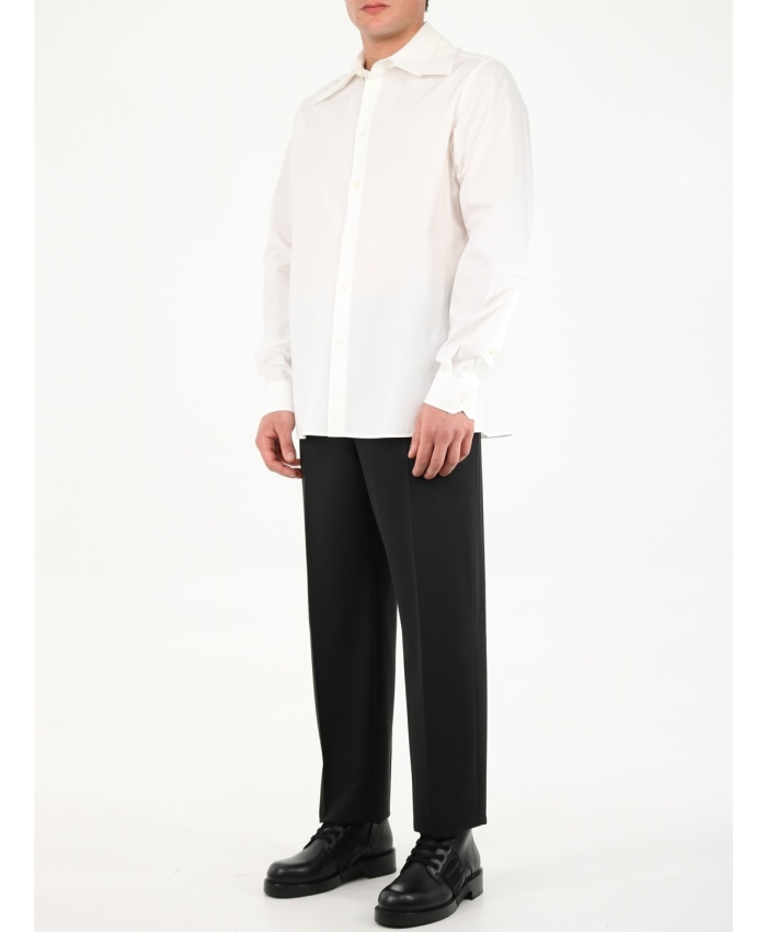 VALENTINO GARAVANI - White shirt with double collar