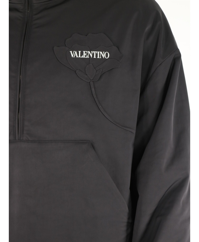 VALENTINO GARAVANI - Men's Garden nylon hooded pea coat