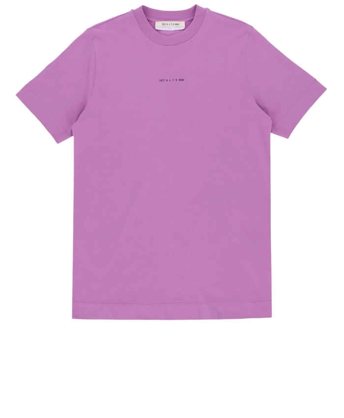 ALYX - T-shirt rosa con logo
