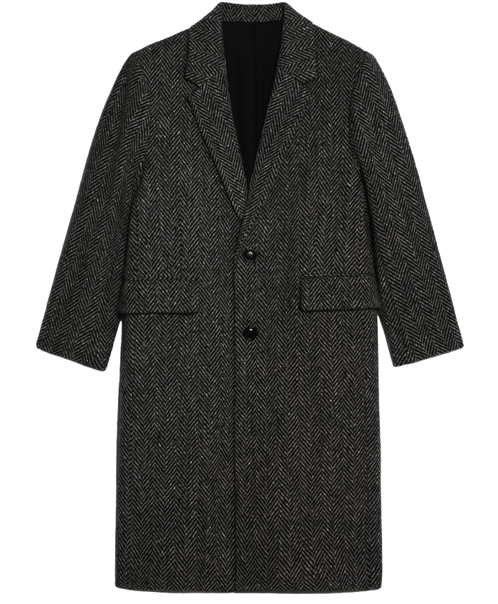 AMI PARIS - Structured wool coat