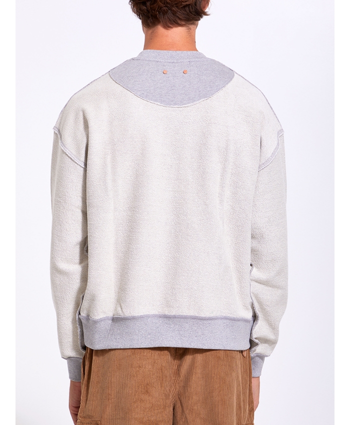 ANDERSSON BELL - Printed grey sweatshirt