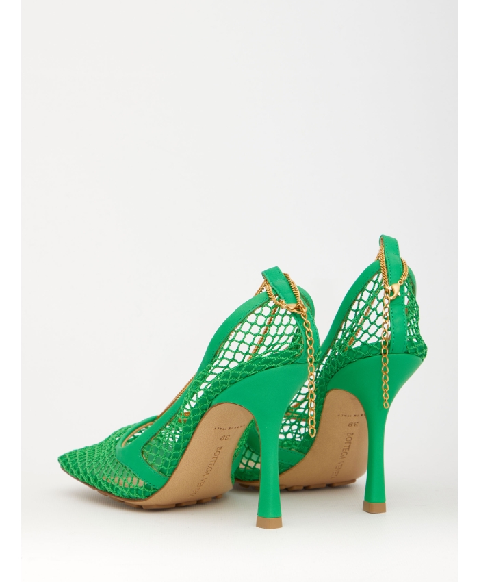 BOTTEGA VENETA - Green Stretch sandals