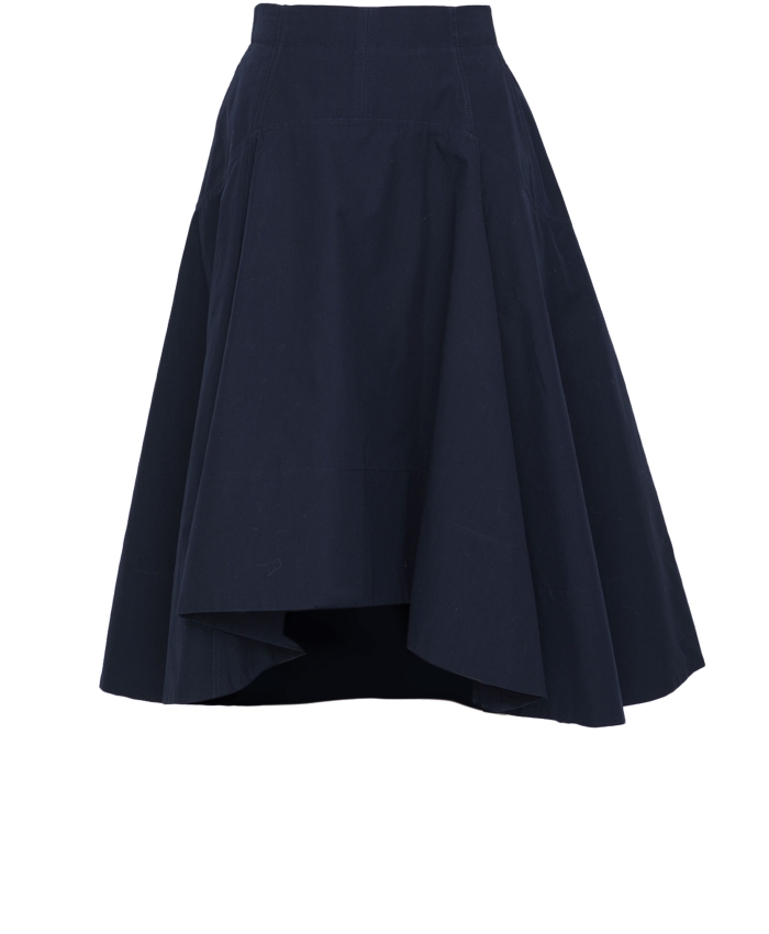 BOTTEGA VENETA - Compact cotton skirt