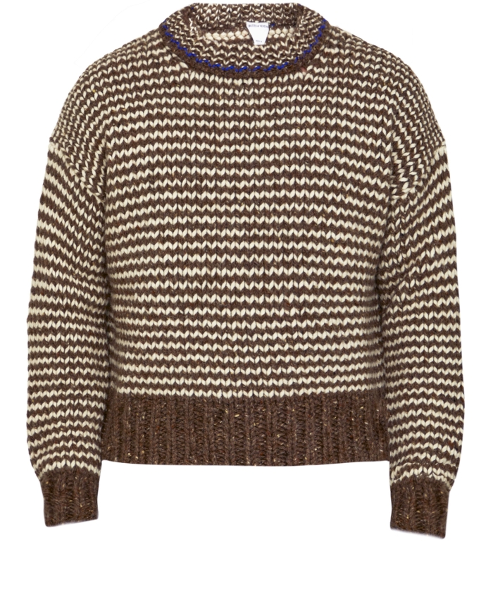 BOTTEGA VENETA - Zig-Zag wool sweater