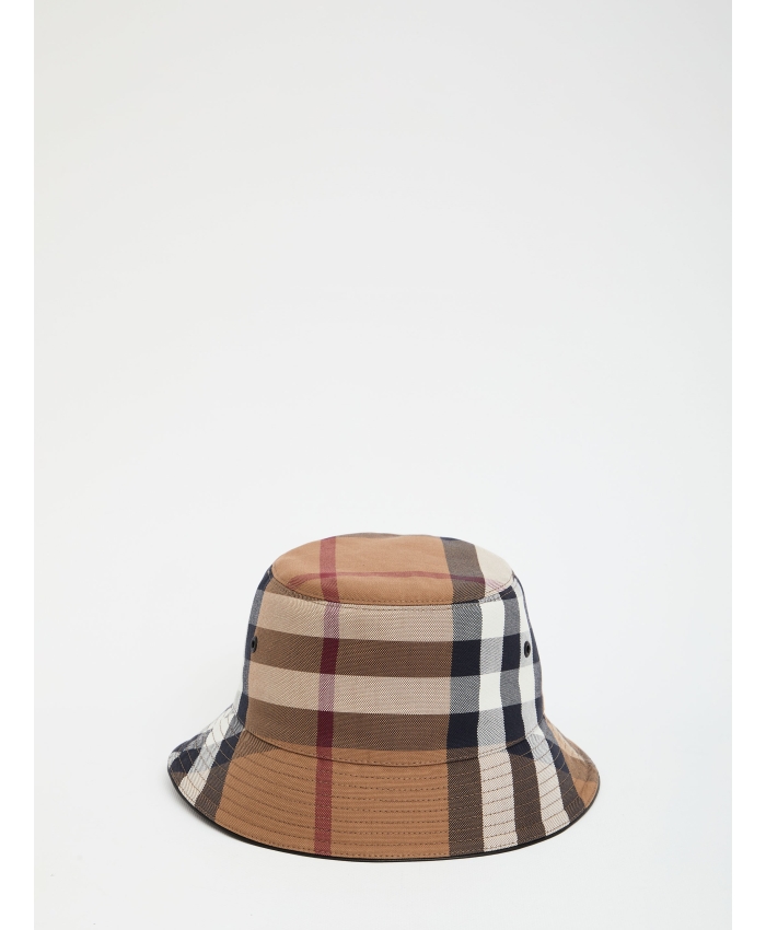 BURBERRY - Tartan bucket hat