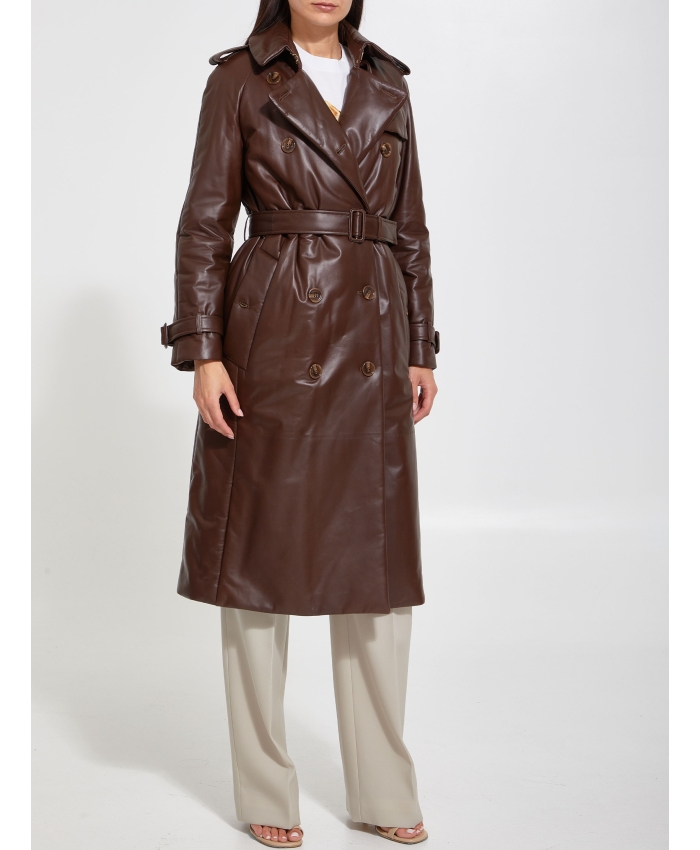 BURBERRY - Trench Waterloo in pelle