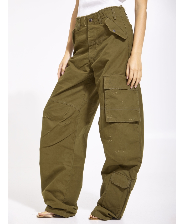 DARKPARK - Rosalind military green jeans