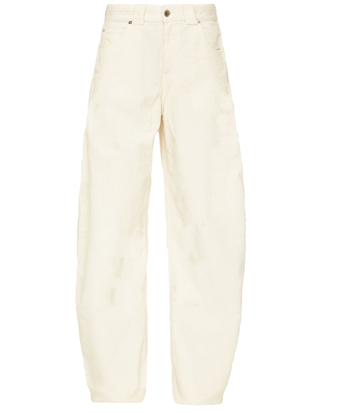 DARKPARK - Audrey white trousers