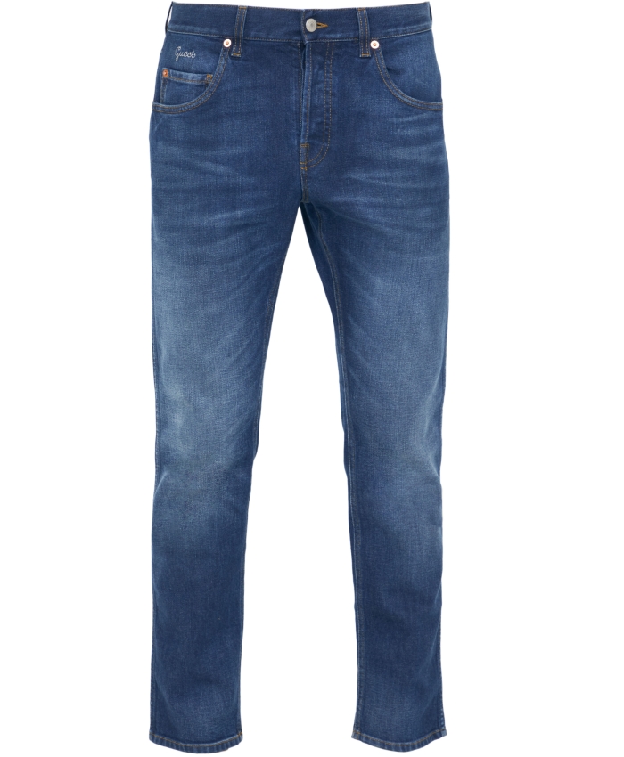 GUCCI - Jeans in denim blu