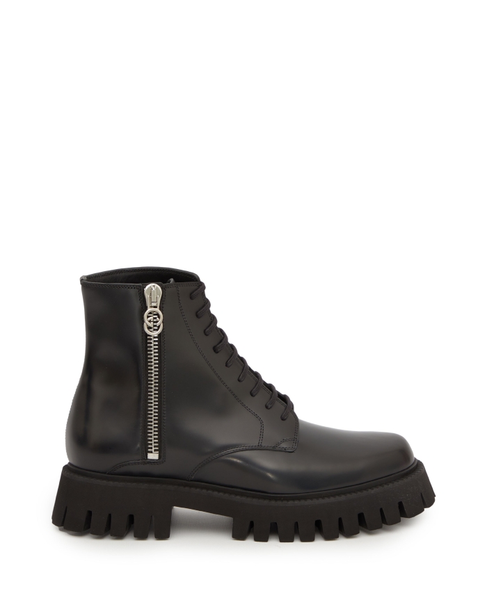 GUCCI - Black leather boots