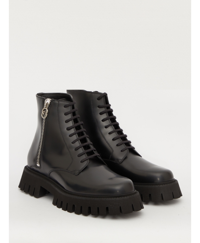 GUCCI - Black leather boots