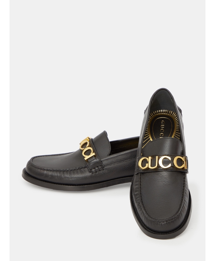 GUCCI - Gucci leather loafers