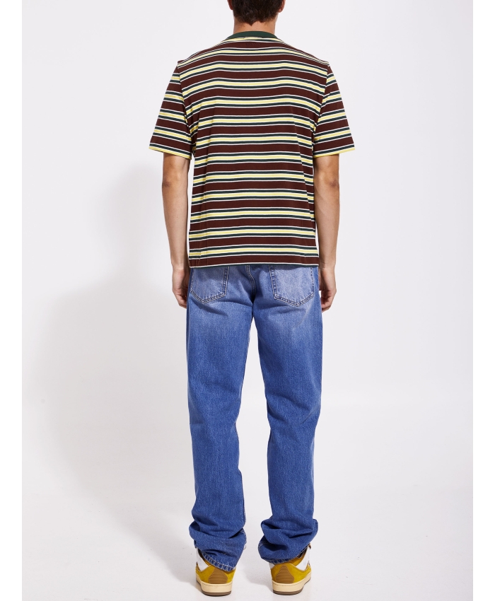 LANVIN - Striped cotton t-shirt