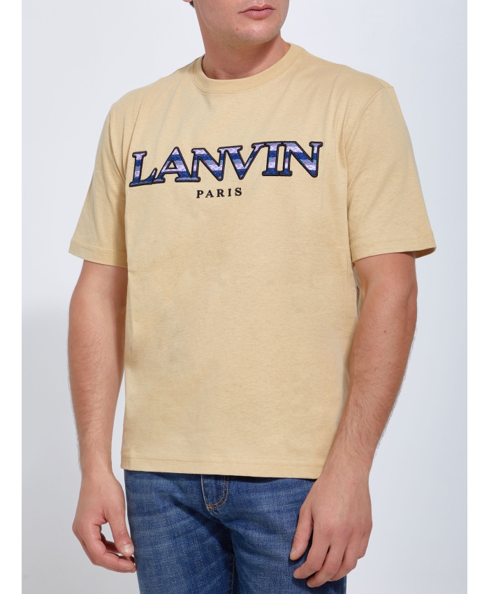 LANVIN - Curb logo t-shirt