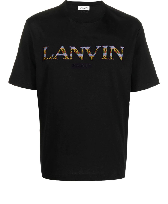 LANVIN - T-shirt logo Curb