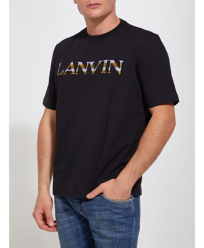 LANVIN - Curb logo t-shirt