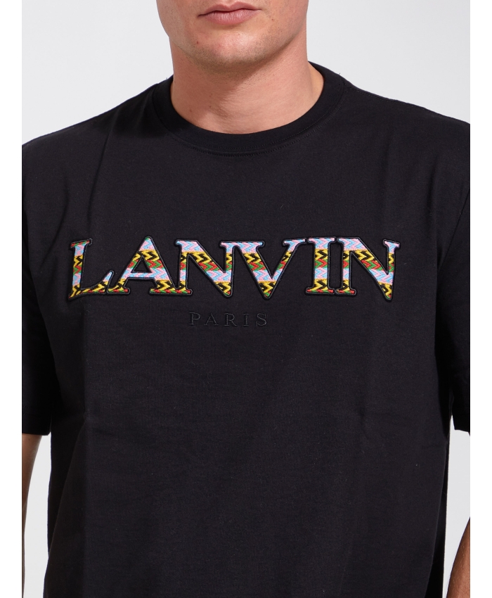 LANVIN - T-shirt logo Curb