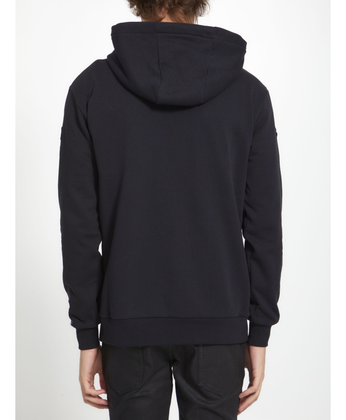 MONCLER ALYX - Black hoodie with logo