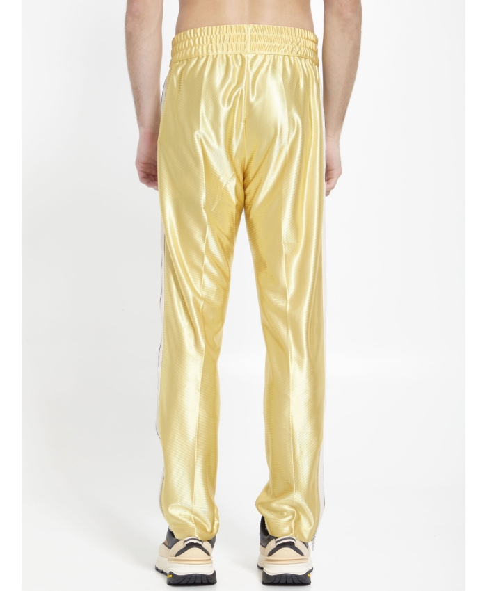 MONCLER PALM ANGELS - Gold sweatpants