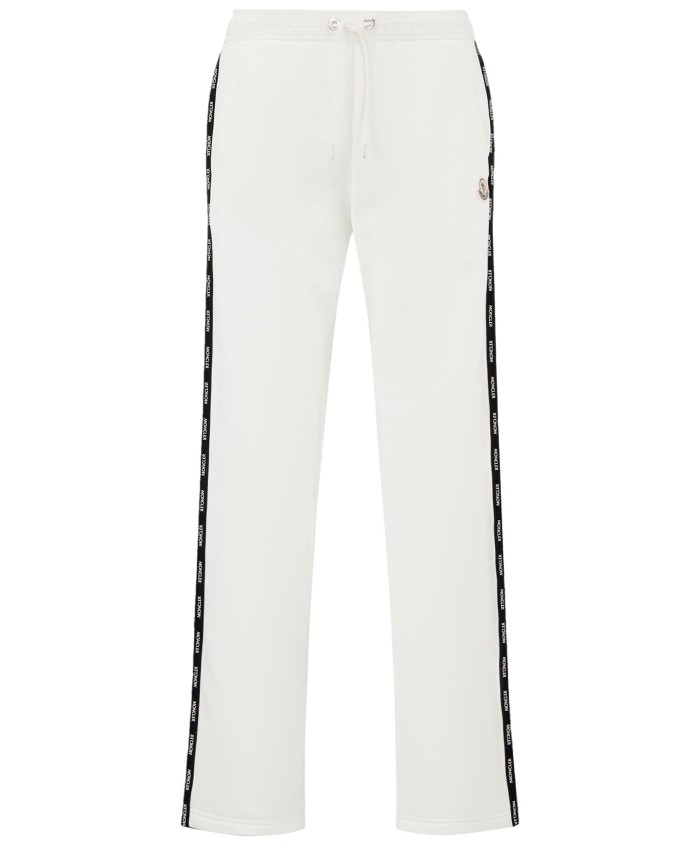 MONCLER - White track pants