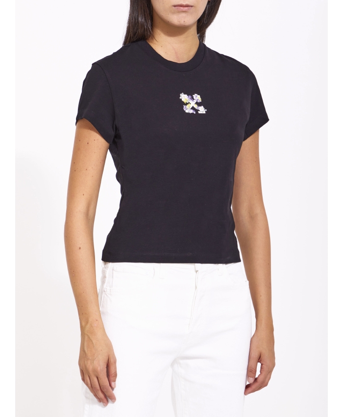 OFF WHITE - Mini Arrow Floral t-shirt
